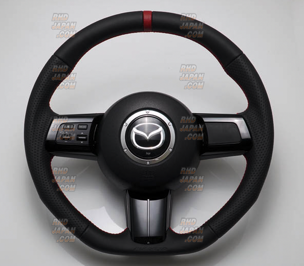 AutoExe Sports Steering Wheel Dimple Leather - RX-8 SE3P Kouki NCEC